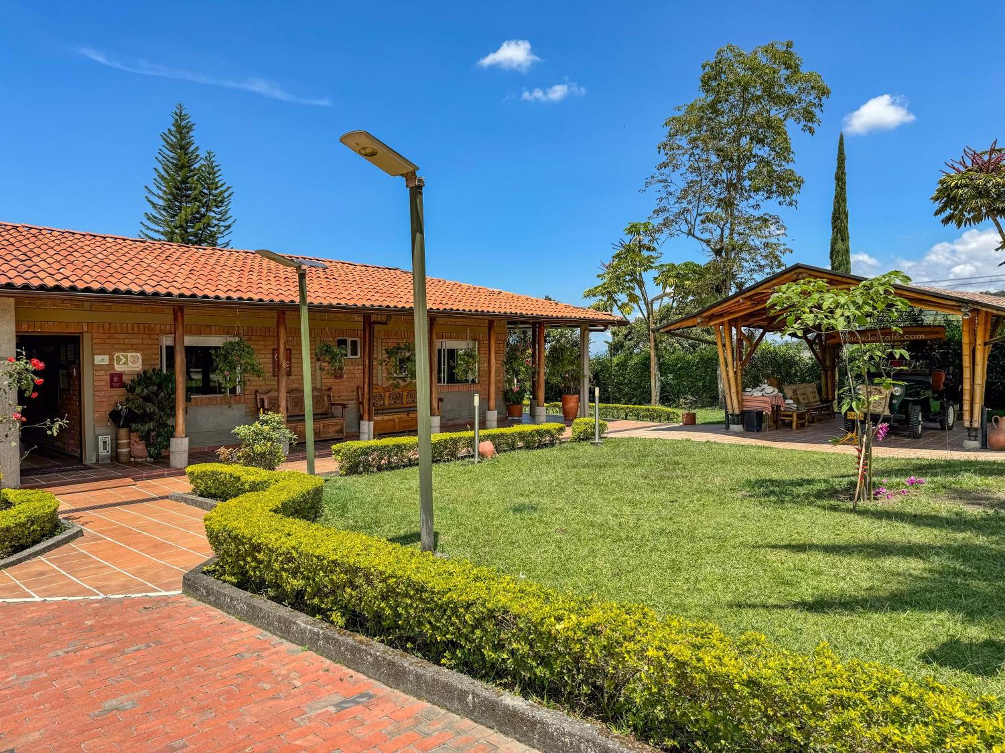 Finca Del Cafe - Casa Typica 圣罗莎德卡瓦尔 外观 照片