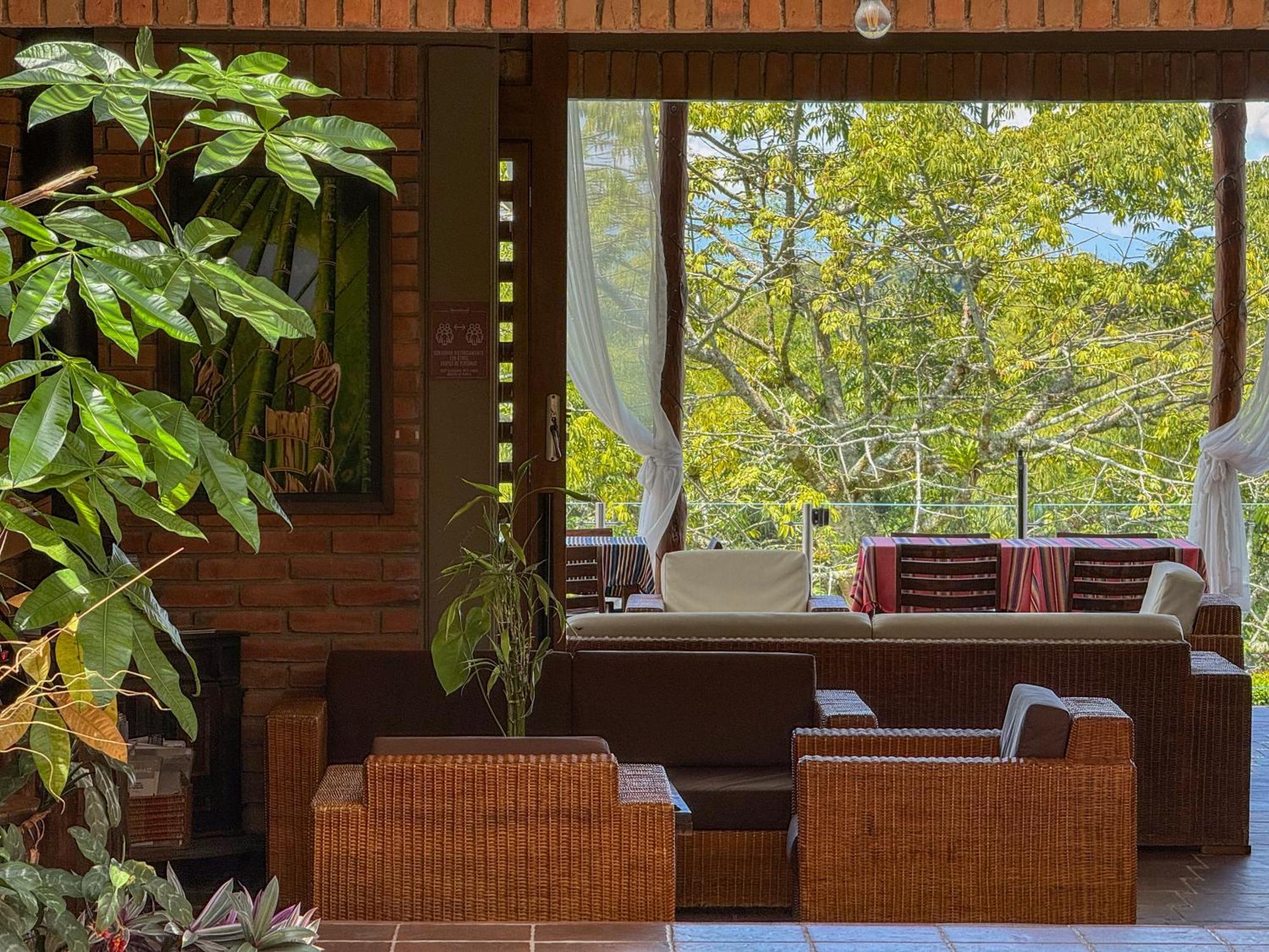 Finca Del Cafe - Casa Typica 圣罗莎德卡瓦尔 外观 照片